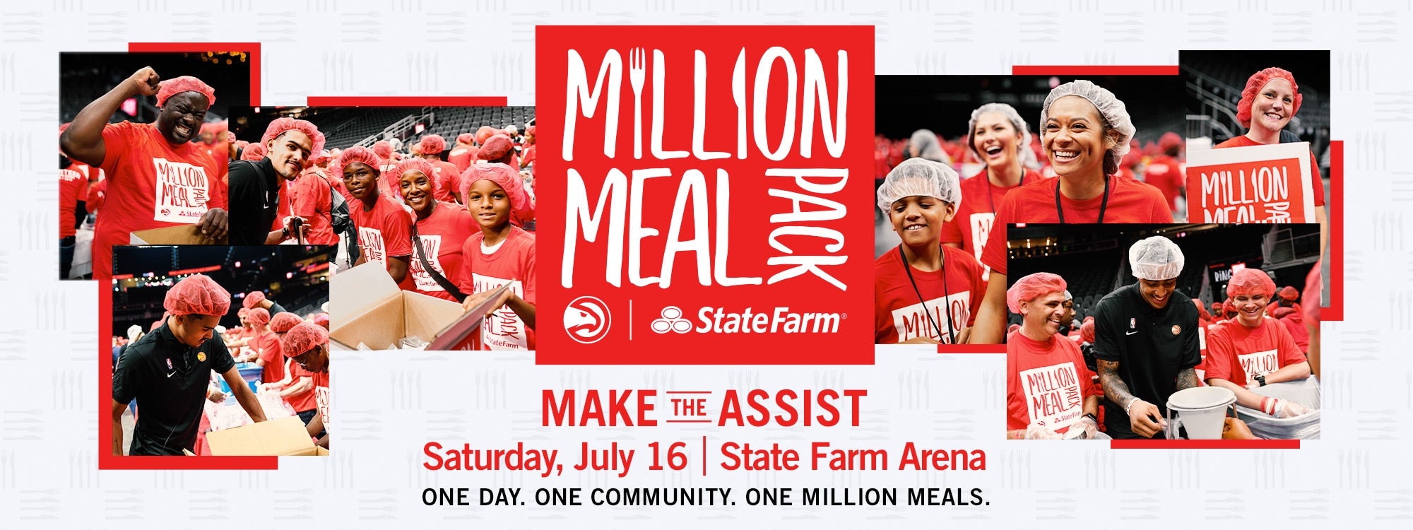 Million Meal Pack State Farm Arena