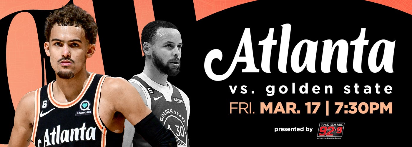 Hawks vs Warriors State Farm Arena