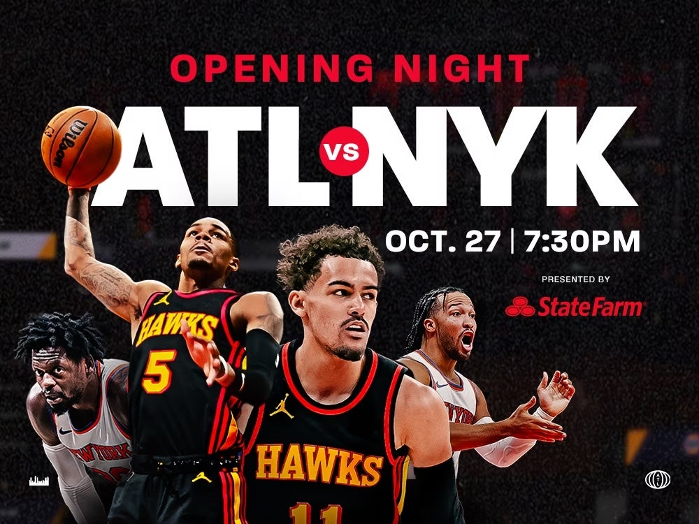 Hawks vs Knicks State Farm Arena