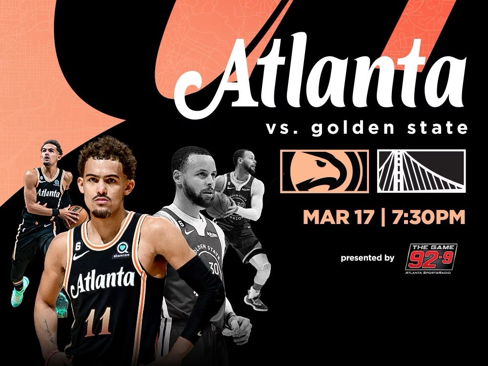 Hawks vs Warriors State Farm Arena