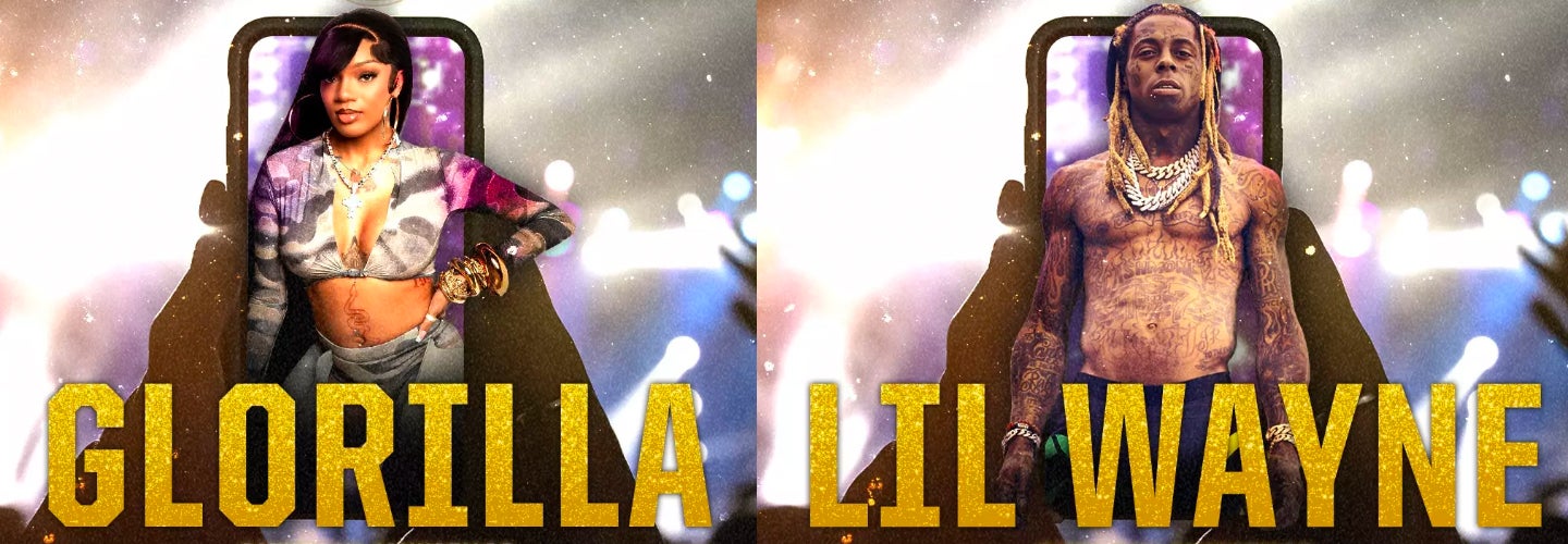 AT&T Playoff Playlist Live! Ft. Lil Wayne & GloRilla State Farm Arena
