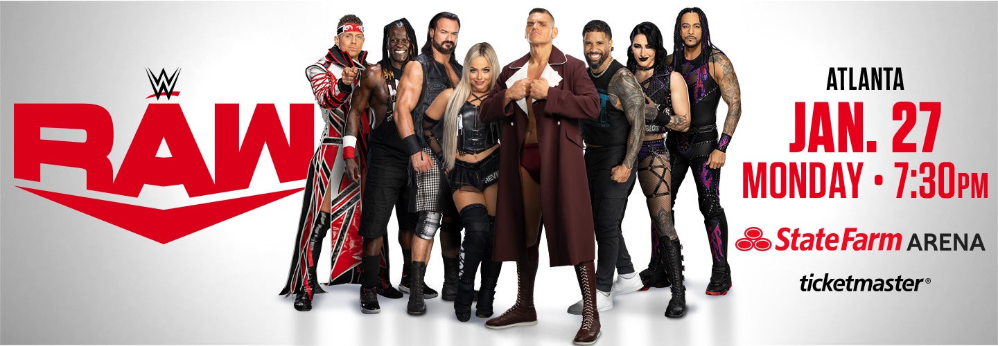 WWE Monday Night RAW State Farm Arena