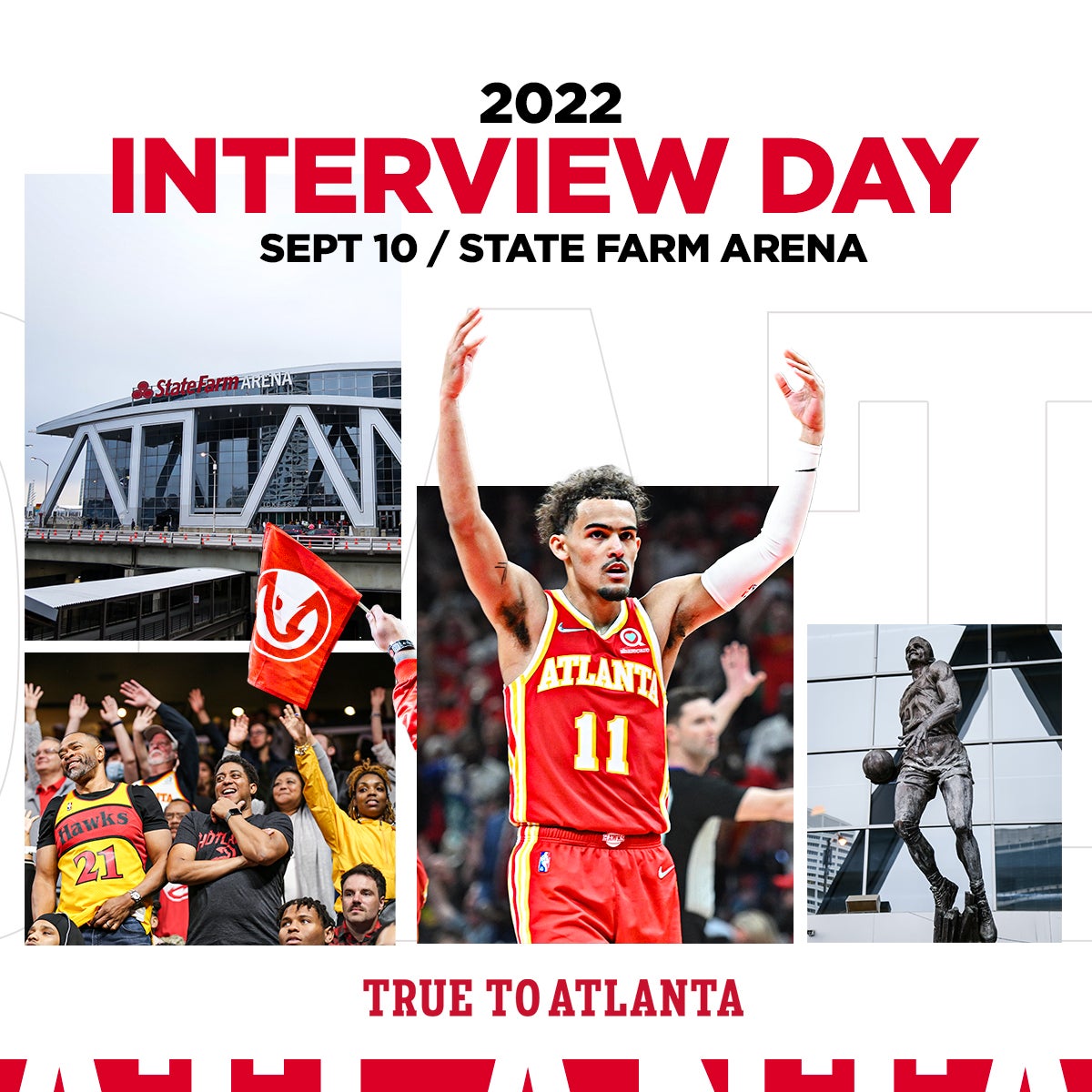 More Info for HAWKS AND STATE FARM ARENA TO HOST INAUGURAL ‘INTERVIEW DAY’ ON SATURDAY, SEPT. 10