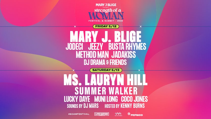 Mary J. Blige Presents Strength of A Woman Festival | State Farm Arena