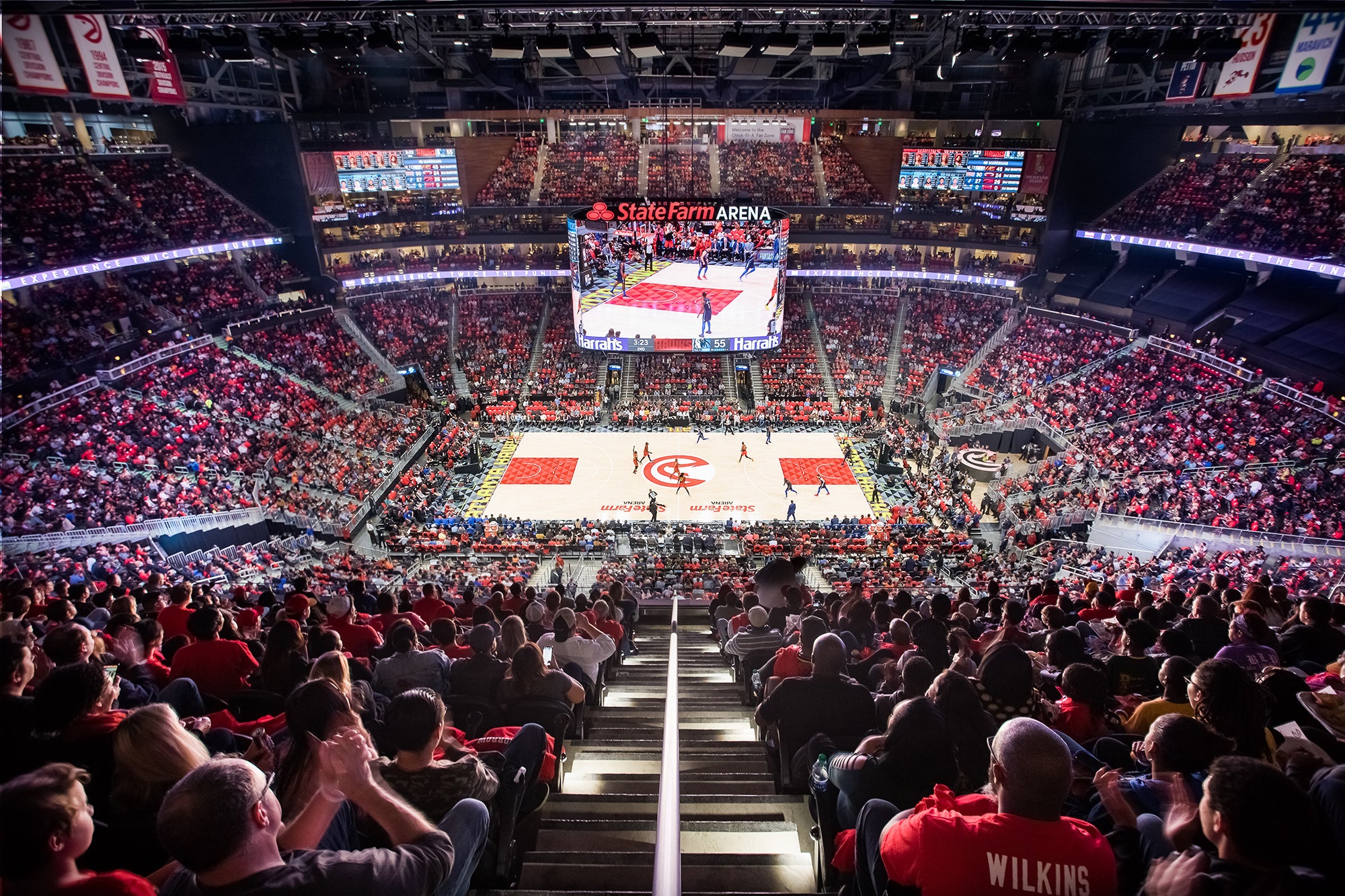 State Farm Arena Atlanta Ga Map 